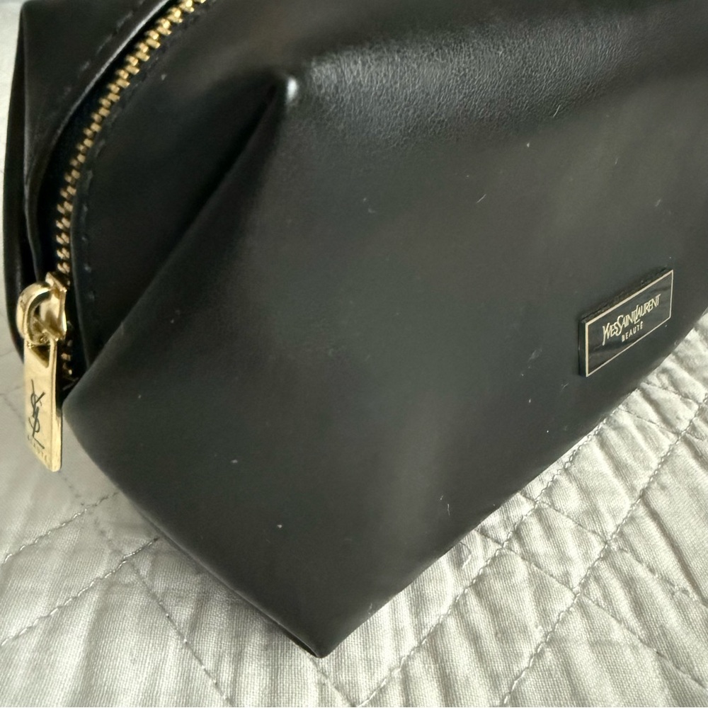 Yves Saint Laurent Beaute Cosmetic Makeup Clutch Pouch Bag
